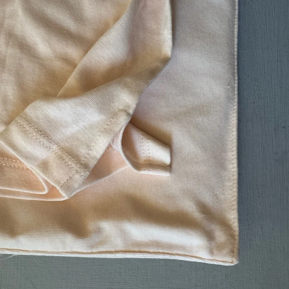 NWT Cuyana Pima Cotton Pyjama Set in Blush Peach